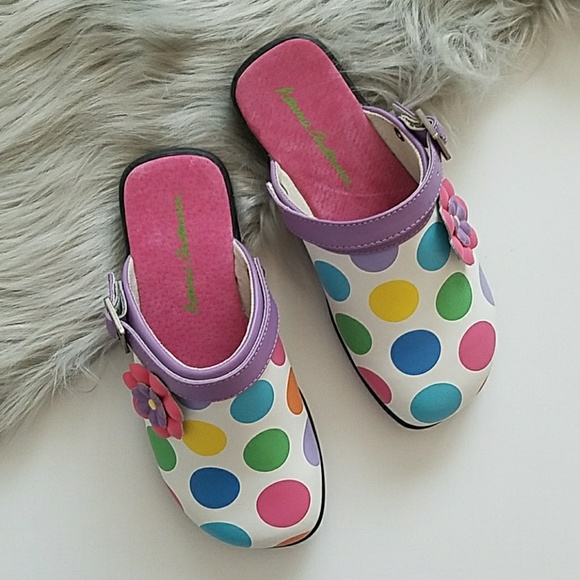 Hanna Andersson Girls Clogs Mules Size 13 - Picture 1 of 4